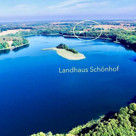 Landhaus Schönhof Feldberger Seenlandschaft Exterior foto